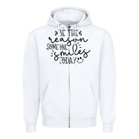 White smile Zipper Hoodie - Unal Design