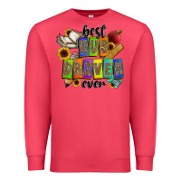 Cardinal best bus driver ever Premium Sweatshirt - CowhideDigitalArt