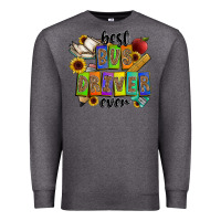 Charcoal Heather best bus driver ever Premium Sweatshirt - CowhideDigitalArt