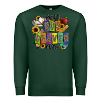 Sports Green best bus driver ever Premium Sweatshirt - CowhideDigitalArt
