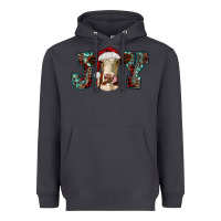 Smoke christmas joy with heifer cow Heavyweight Hoodie - RanaPortraitStore