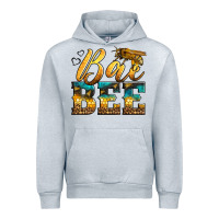 Heather Grey Western Queen Bee Urban Hoodie - LillyAllenDesigns