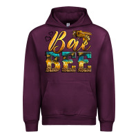 Mauve Wine Western Queen Bee Urban Hoodie - LillyAllenDesigns
