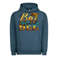 Pigment Midnight Navy Western Queen Bee Urban Hoodie - LillyAllenDesigns