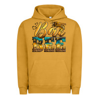 Pigment Peanut Butter Western Queen Bee Urban Hoodie - LillyAllenDesigns