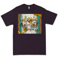 Plum Western Blessed Mom Baby Calf Premium Tee - LillyAllenDesigns