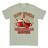 Matcha hot cocoa and christmas movies Classic Tee - MaliasSmallBusiness