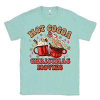 Seafoam hot cocoa and christmas movies Classic Tee - MaliasSmallBusiness