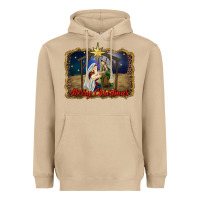 Mushroom merry christmas holy family Heavyweight Hoodie - RanaPortraitStore