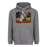 Storm merry christmas holy family Heavyweight Hoodie - RanaPortraitStore