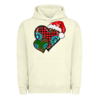 Pigment Pistachio Christmas heart gemstones leopard Urban Hoodie - BarkalooDesign