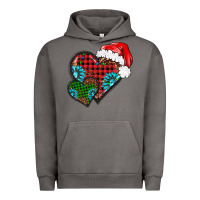 Pigment Tornado Christmas heart gemstones leopard Urban Hoodie - BarkalooDesign