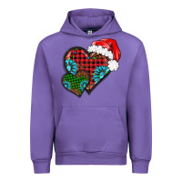 Tulip Christmas heart gemstones leopard Urban Hoodie - BarkalooDesign