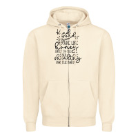 Sandshell kind Zipper Hoodie - Unal Design