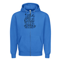True Royal kind Zipper Hoodie - Unal Design