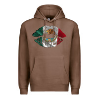 Chestnut mexico lips Premium Hoodie - AdoDesignShop