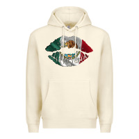 Sandshell mexico lips Premium Hoodie - AdoDesignShop