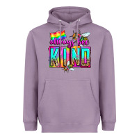 Lavender always bee kind Heavyweight Hoodie - Zillion Design Studio