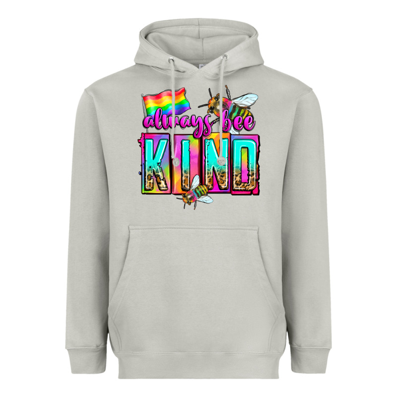 Always Bee Kind Heavyweight Hoodie by Zillion Design Studio | Teevron