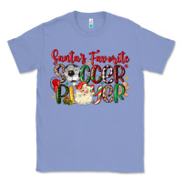 Colony Blue santas favorite soccer player Classic Tee - MaliasSmallBusiness