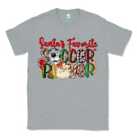 Heather Grey santas favorite soccer player Classic Tee - MaliasSmallBusiness