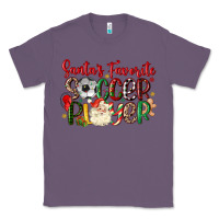 Lavender santas favorite soccer player Classic Tee - MaliasSmallBusiness