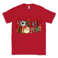 Red santas favorite soccer player Classic Tee - MaliasSmallBusiness