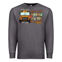 Charcoal Heather Captain Of Struggle Bus Busdrive Premium Sweatshirt - CowhideDigitalArt