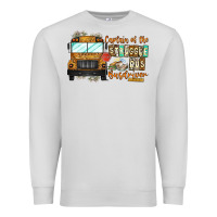 Dove Grey Captain Of Struggle Bus Busdrive Premium Sweatshirt - CowhideDigitalArt