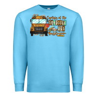 Ocean Blue Captain Of Struggle Bus Busdrive Premium Sweatshirt - CowhideDigitalArt