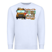 White Captain Of Struggle Bus Busdrive Premium Sweatshirt - CowhideDigitalArt