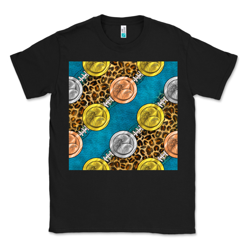 American Football Medal With Leopard Classic Tee by BundleAndBundleShop | Teevron