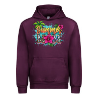 Mauve Wine summer mom Urban Hoodie - NancyCooperArtShop
