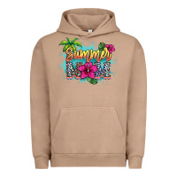 Pigment Burro summer mom Urban Hoodie - NancyCooperArtShop