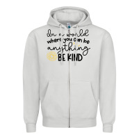 Be Kind Zipper Hoodie | Teevron