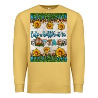 Antique Gold life is better at the cottage air freshener Premium Sweatshirt - HRA Design Shop