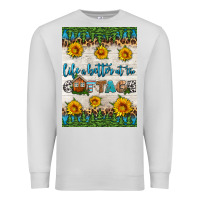 Dove Grey life is better at the cottage air freshener Premium Sweatshirt - HRA Design Shop