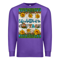 Purple life is better at the cottage air freshener Premium Sweatshirt - HRA Design Shop