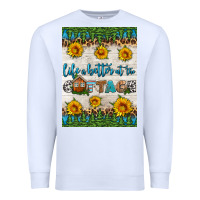 White life is better at the cottage air freshener Premium Sweatshirt - HRA Design Shop