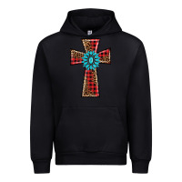 Forest Green christmas cross Urban Hoodie - BarkalooDesign