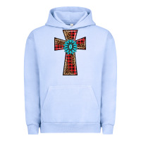 Pigment Grape Ice christmas cross Urban Hoodie - BarkalooDesign