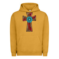 Pigment Peanut Butter christmas cross Urban Hoodie - BarkalooDesign