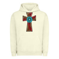 Pigment Pistachio christmas cross Urban Hoodie - BarkalooDesign