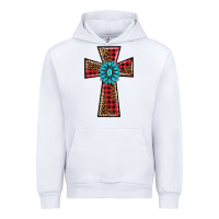 White christmas cross Urban Hoodie - BarkalooDesign