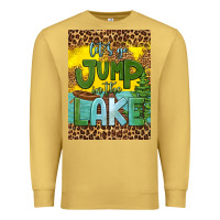 Antique Gold let's go jump in the lake air freshener Premium Sweatshirt - HRA Design Shop