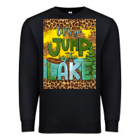 Black let's go jump in the lake air freshener Premium Sweatshirt - HRA Design Shop