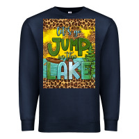 Navy let's go jump in the lake air freshener Premium Sweatshirt - HRA Design Shop