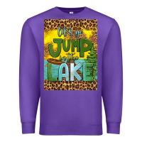Purple let's go jump in the lake air freshener Premium Sweatshirt - HRA Design Shop