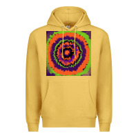 Antique Gold halloween tie  dye pattern Premium Hoodie - RanaPortraitStore