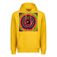 Lemon halloween tie  dye pattern Premium Hoodie - RanaPortraitStore